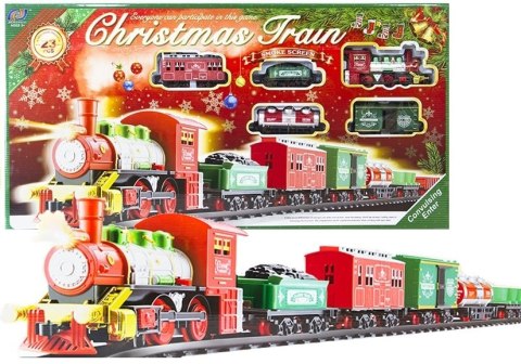 Kolejka christmas train na baterie 430cm Kolejka christmas train na baterie 430cm