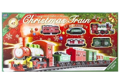 Kolejka christmas train na baterie 430cm Kolejka christmas train na baterie 430cm