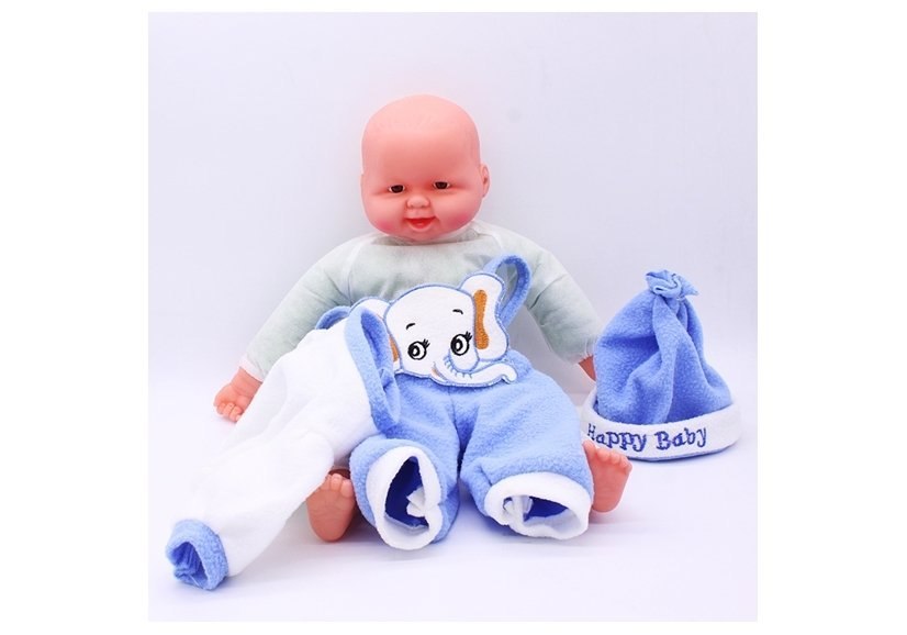 Lalka bobas niemowlę w ubranku 3 modele 50cm Lalka bobas niemowlę w ubranku 3 modele 50cm
