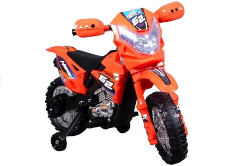 Motocykl na Akumulator ZP3999A Pomarańczowy Motocykl na Akumulator ZP3999A Pomarańczowy