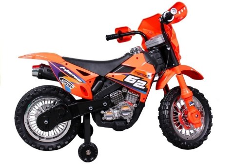 Motocykl na Akumulator ZP3999A Pomarańczowy Motocykl na Akumulator ZP3999A Pomarańczowy