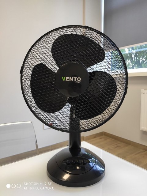 Wentylator DE120 Czarny Wentylator DE120 Czarny