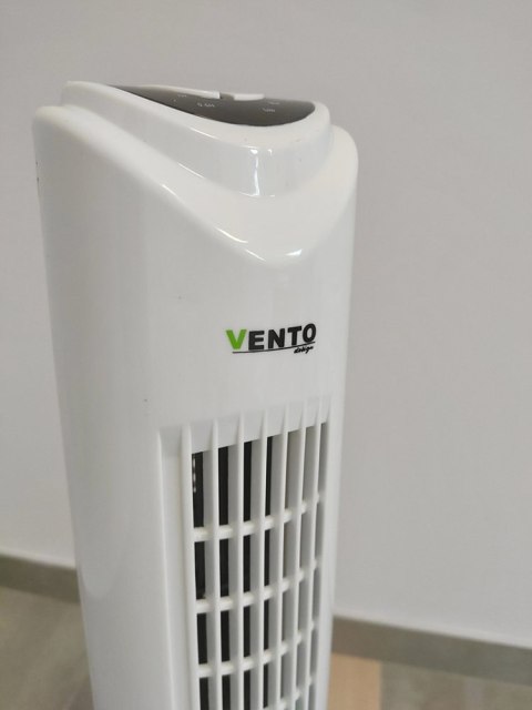 Wentylator Vento Kolumnowy 79 cm 40W z Pilotem Biały Wentylator Vento Kolumnowy 79 cm 40W z Pilotem Biały