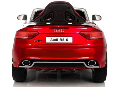 Auto Na Akumulator Audi RS5 Czerwone Lakierowane Auto Na Akumulator Audi RS5 Czerwone Lakierowane