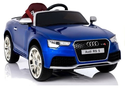 Auto na Akumulator Audi RS5 Niebieskie Lakierowane Auto na Akumulator Audi RS5 Niebieskie Lakierowane