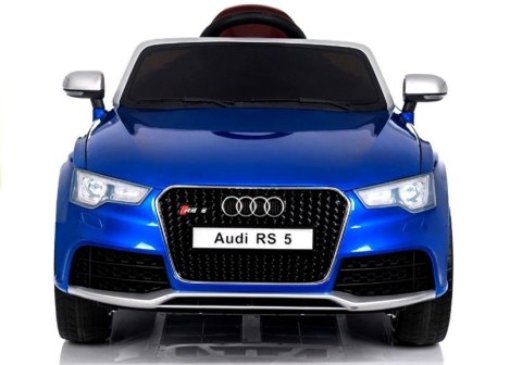 Auto na Akumulator Audi RS5 Niebieskie Lakierowane Auto na Akumulator Audi RS5 Niebieskie Lakierowane