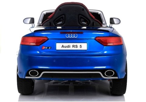 Auto na Akumulator Audi RS5 Niebieskie Lakierowane Auto na Akumulator Audi RS5 Niebieskie Lakierowane