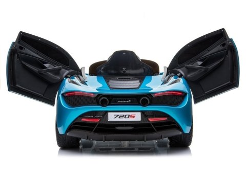 Auto na Akumulator Mc Laren 720S Niebieski Lakier Auto na Akumulator Mc Laren 720S Niebieski Lakier