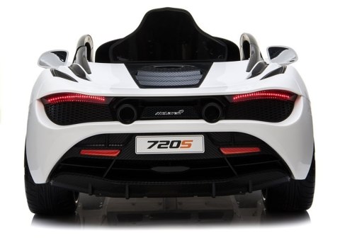 Auto na Akumulator McLaren 720S Biały Auto na Akumulator McLaren 720S Biały
