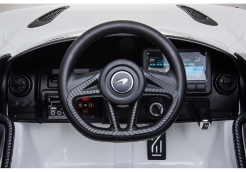 Auto na Akumulator McLaren 720S Biały Auto na Akumulator McLaren 720S Biały