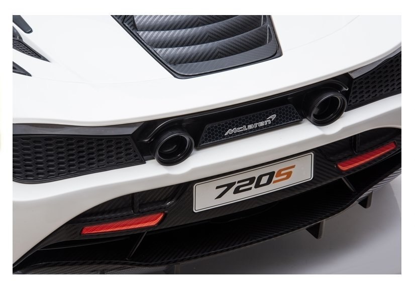 Auto na Akumulator McLaren 720S Biały Auto na Akumulator McLaren 720S Biały