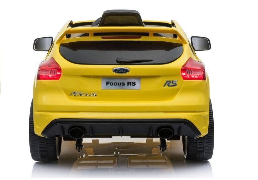 Auto na akumulator Ford Focus RS Żółte Auto na akumulator Ford Focus RS Żółte