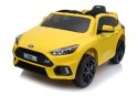 Auto na akumulator Ford Focus RS Żółte Auto na akumulator Ford Focus RS Żółte