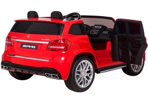 Auto Na Akumulator Mercedes GLS63 Czerwony Auto Na Akumulator Mercedes GLS63 Czerwony