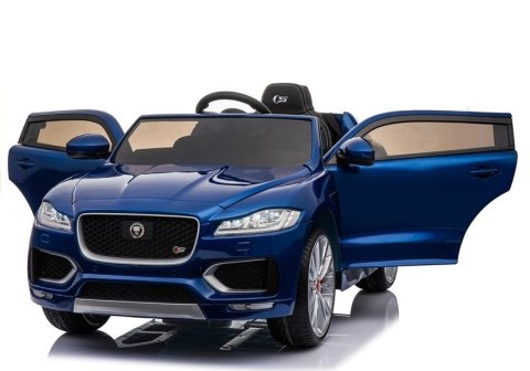 Auto na Akumulator Jaguar F- Pace Niebieski Lakier Auto na Akumulator Jaguar F- Pace Niebieski Lakier