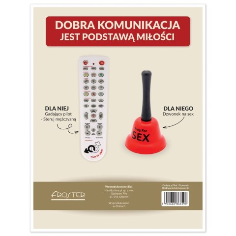 Gadający pilot i dzwonek ŚLUB panieński kawalerski Gadający pilot i dzwonek ŚLUB panieński kawalerski