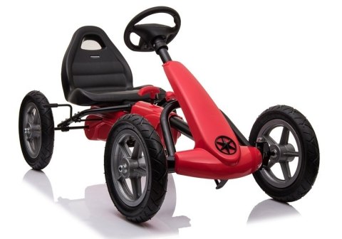 Gokart na Pedały 1904 Czerwony Gokart na Pedały 1904 Czerwony