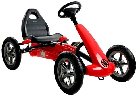 Gokart na Pedały 1904 Czerwony Gokart na Pedały 1904 Czerwony