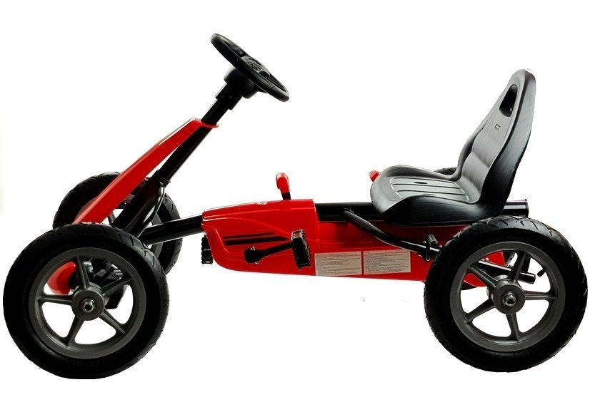 Gokart na Pedały 1904 Czerwony Gokart na Pedały 1904 Czerwony