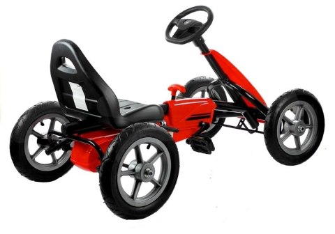 Gokart na Pedały 1904 Czerwony Gokart na Pedały 1904 Czerwony