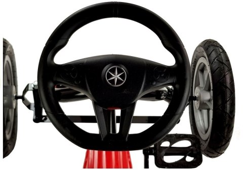 Gokart na Pedały 1904 Czerwony Gokart na Pedały 1904 Czerwony