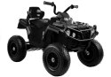 Quad na Akumulator BDM0906 Pompowane Koła Czarny Quad na Akumulator BDM0906 Pompowane Koła Czarny