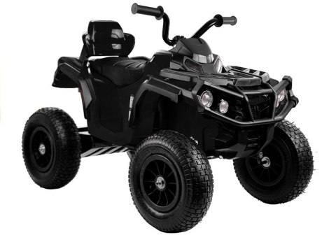 Quad na Akumulator BDM0906 Pompowane Koła Czarny Quad na Akumulator BDM0906 Pompowane Koła Czarny