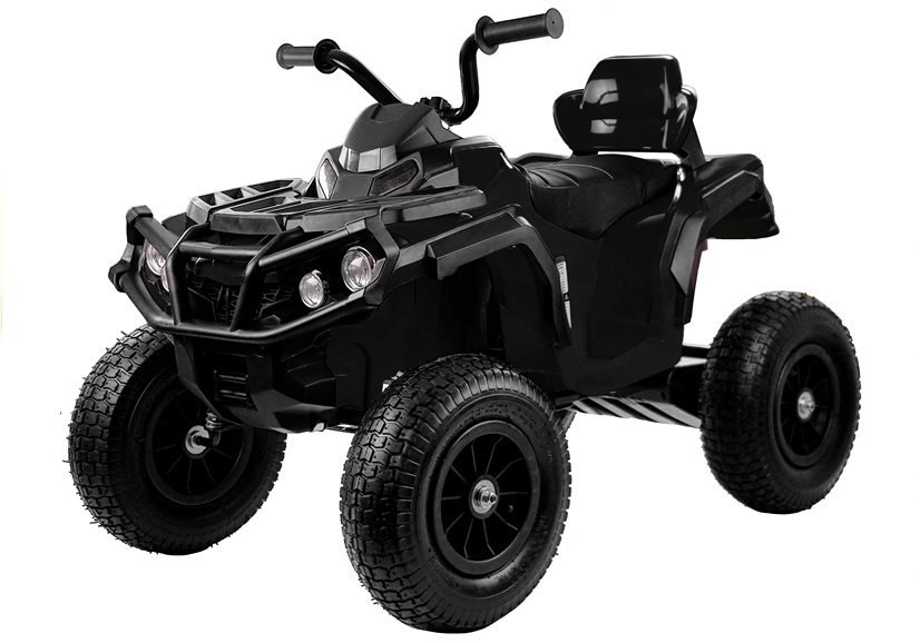 Quad na Akumulator BDM0906 Pompowane Koła Czarny Quad na Akumulator BDM0906 Pompowane Koła Czarny