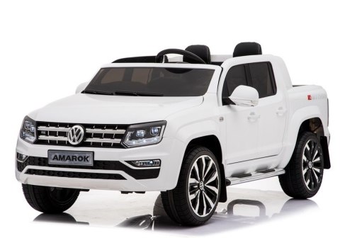 Auto Na Akumulator VW Amarok Biały Radio Koła Eva Auto Na Akumulator VW Amarok Biały Radio Koła Eva