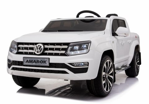 Auto Na Akumulator VW Amarok Biały Radio Koła Eva Auto Na Akumulator VW Amarok Biały Radio Koła Eva