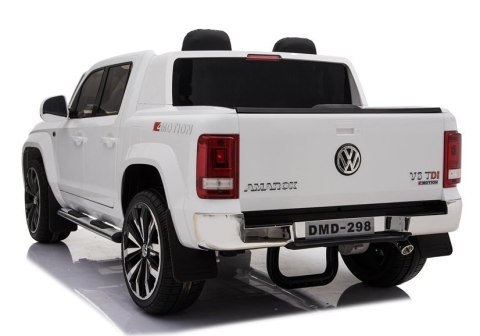Auto Na Akumulator VW Amarok Biały Radio Koła Eva Auto Na Akumulator VW Amarok Biały Radio Koła Eva