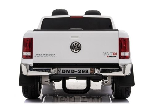 Auto Na Akumulator VW Amarok Biały Radio Koła Eva Auto Na Akumulator VW Amarok Biały Radio Koła Eva