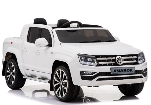Auto Na Akumulator VW Amarok Biały Radio Koła Eva Auto Na Akumulator VW Amarok Biały Radio Koła Eva