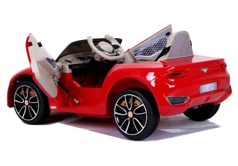 Auto na Akumulator Bentley Czerwony Lakier Auto na Akumulator Bentley Czerwony Lakier
