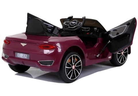 Auto na Akumulator Bentley Jasny Czerwony Lakier Auto na Akumulator Bentley Jasny Czerwony Lakier