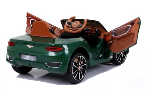 Auto na Akumulator Bentley Zielony Lakierowany Auto na Akumulator Bentley Zielony Lakierowany