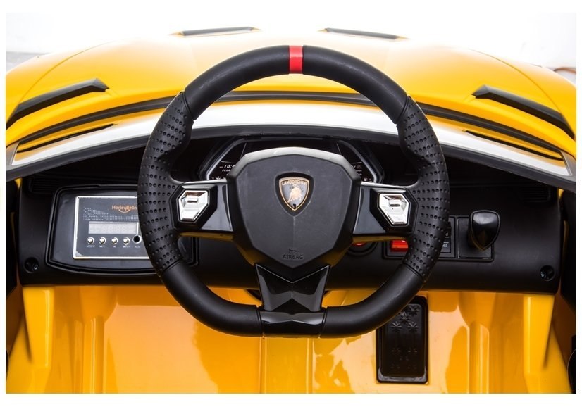 Auto na Akumulator Lamborghini Aventador Żółty Auto na Akumulator Lamborghini Aventador Żółty