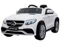 Auto na Akumulator Mercedes GLE63 Coupe Biały Auto na Akumulator Mercedes GLE63 Coupe Biały