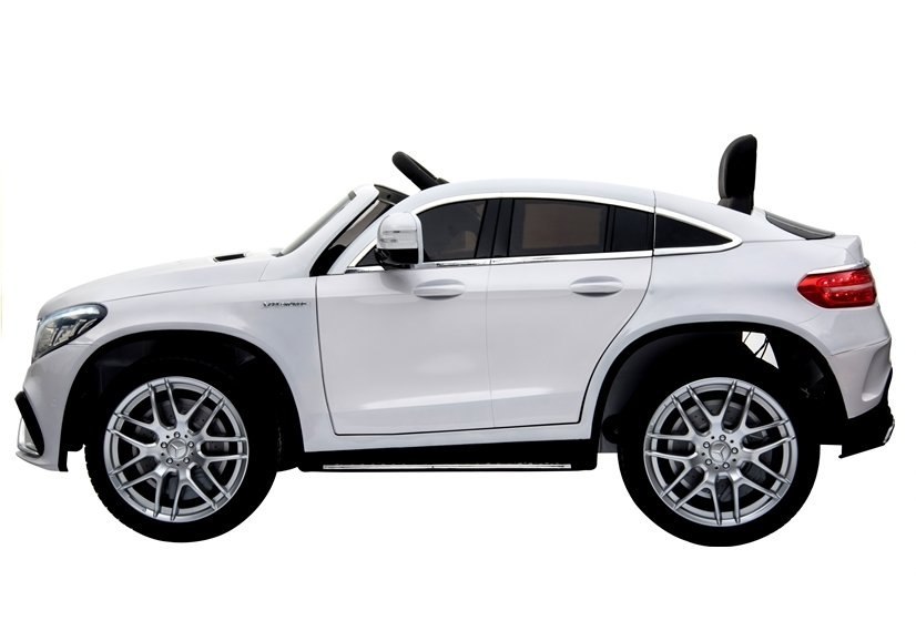 Auto na Akumulator Mercedes GLE63 Coupe Biały Auto na Akumulator Mercedes GLE63 Coupe Biały