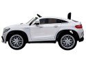 Auto na Akumulator Mercedes GLE63 Coupe Biały Auto na Akumulator Mercedes GLE63 Coupe Biały