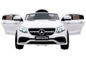 Auto na Akumulator Mercedes GLE63 Coupe Biały Auto na Akumulator Mercedes GLE63 Coupe Biały