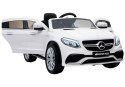 Auto na Akumulator Mercedes GLE63 Coupe Biały Auto na Akumulator Mercedes GLE63 Coupe Biały