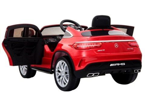 Auto na Akumulator Mercedes GLE63 Coupe Czerwony Auto na Akumulator Mercedes GLE63 Coupe Czerwony