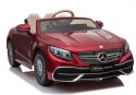 Auto na Akumulator Mercedes Maybach Czerwony Lakierowany Auto na Akumulator Mercedes Maybach Czerwony Lakierowany