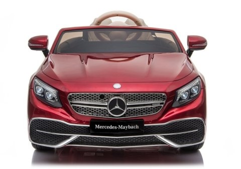 Auto na Akumulator Mercedes Maybach Czerwony Lakierowany Auto na Akumulator Mercedes Maybach Czerwony Lakierowany