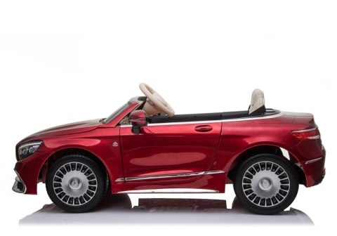 Auto na Akumulator Mercedes Maybach Czerwony Lakierowany Auto na Akumulator Mercedes Maybach Czerwony Lakierowany