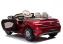 Auto na Akumulator Mercedes Maybach Czerwony Lakierowany Auto na Akumulator Mercedes Maybach Czerwony Lakierowany
