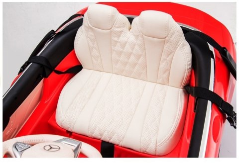 Auto na Akumulator Mercedes Maybach Czerwony Lakierowany Auto na Akumulator Mercedes Maybach Czerwony Lakierowany