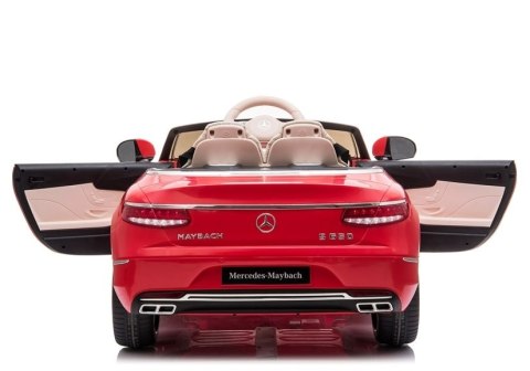 Auto na Akumulator Mercedes Maybach Czerwony Auto na Akumulator Mercedes Maybach Czerwony