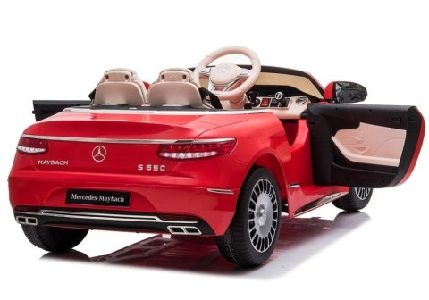 Auto na Akumulator Mercedes Maybach Czerwony Auto na Akumulator Mercedes Maybach Czerwony